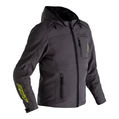 RST 2731 Frontline Reinforced CE Textile Motorcycle Jacket（フロントライン強化CEテキスタイル モーターサイクル ジャケット Colour Grey / Neon 【 バイク 2輪 ジャケット かっこいい お洒落 モーターサイクル オートバイ テキスタイル 】