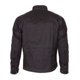 Merlin マーリン Yoxall II Wax Textile Motorcycle Jacket Colour Black 【 バイク 2輪 ジャケット かっこいい お洒落 モーターサイクル オートバイ テキスタイル 】