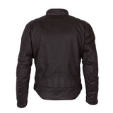 Merlin マーリン Barton II Wax Textile Motorcycle Jacket Colour Black 【 バイク 2輪 ジャケット かっこいい お洒落 モーターサイクル オートバイ テキスタイル 】