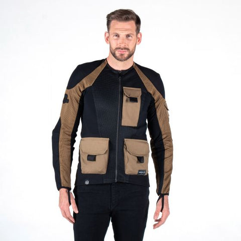 Knox ノックス Urbane Pro Men's MKII Utility Armoured Motorcycle Shirt（アーバン プロ メンズMKIIユーティリティー アーマー モーターサイクル シャツ Colour Camel 【 バイク 2輪 ジャケット かっこいい お洒落 モーターサイクル オートバイ テキスタイル 】