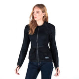 Knox ノックス Urbane Pro Women's MKII Utility Armoured Motorcycle Shirt（アーバン プロ ウィメンズ MKIIユーティリティ アーマー モーターサイクル シャツ Colour Black 【 バイク 2輪 ジャケット かっこいい お洒落 モーターサイクル オートバイ テキスタイル 】
