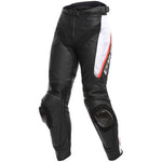 Dainese ダイネーゼ デルタ3レザーオートバイパンツ Black / White / Red 【 バイク 2輪 パンツ ズボン レザー leather 革 】