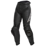 Dainese ダイネーゼ デルタ3レザーオートバイパンツ Black / Black / White 【 バイク 2輪 パンツ ズボン レザー leather 革 】