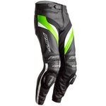 RST 2358 Tractech Evo 4レザーオートバイジャン Black / Green / White 【 バイク 2輪 パンツ ズボン レザー leather 革 】