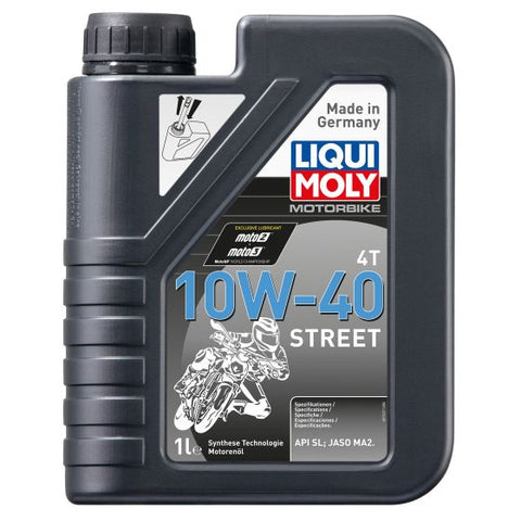 Liqui Moly リキモリ 4ストローク半合成ストリートオイル|Oil Viscosity:10W40