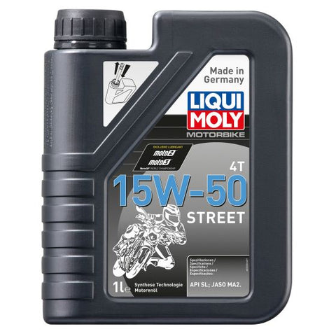 Liqui Moly リキモリ 4ストローク半合成ストリートオイル|Oil Viscosity:15W50