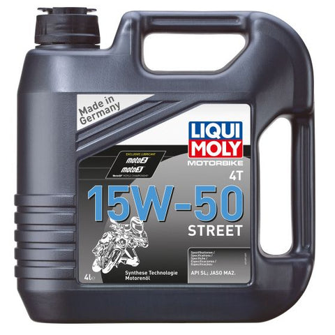 Liqui Moly リキモリ 4ストローク半合成ストリートオイル|Oil Viscosity:15W50