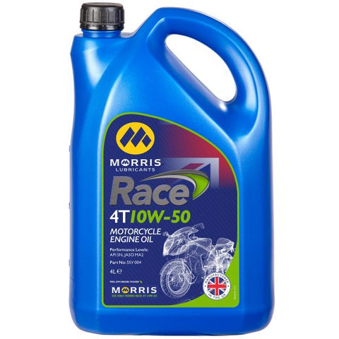 Morris Lubricants レース4Tエンジンオイル|Oil Viscosity:10W50