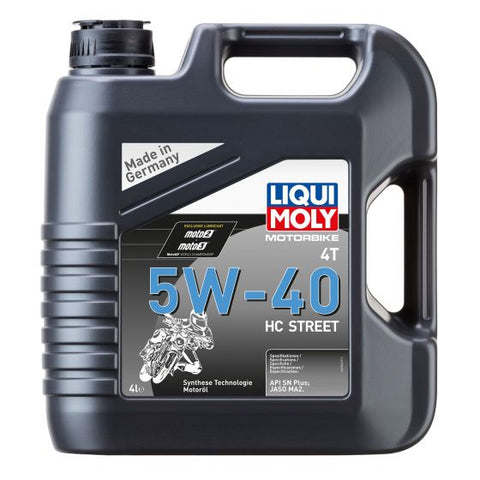 Liqui Moly リキモリ オイル4ストローク - セミシンセ -  HCストリート -  5W-40