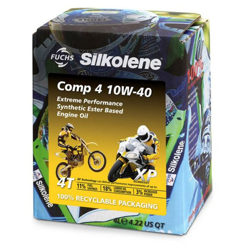 Silkolene COMP 4 XP|Oil Viscosity:10W40