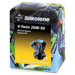 Silkolene v-twin.|Type:Mineral|Oil Viscosity:20W50