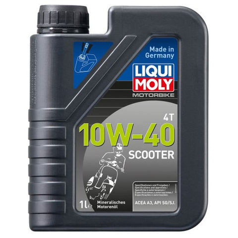 Liqui Moly リキモリ 4ストロークミネラルスクーターオイル -  10W40