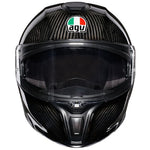 AGV スポーツモジュラープレーンオートバイヘルメット|Colour:Gloss Carbon