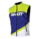 Shot ショット 2020ボディウォーマーライト Colour Blue / Neon Yellow 【 モトクロス Motocross MX オフロード ツーリング オートバイ ジャケット JACKET 】