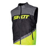 Shot ショット 2020ボディウォーマーライト Colour Grey / Neon Yellow 【 モトクロス Motocross MX オフロード ツーリング オートバイ ジャケット JACKET 】