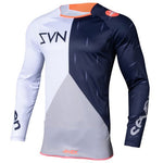 Seven セブン MX 20.1 Annex Bortz Motocross Jersey Colour Coral / Navy 【 モトクロス Motocross MX オフロード ツーリング オートバイ ジャージ Jersey 】