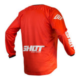 Shot ショット 2020 Outsider Gear Devo Raw Motocross Jersey Colour Red 【 モトクロス Motocross MX オフロード ツーリング オートバイ ジャージ Jersey 】