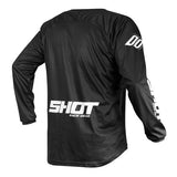 Shot ショット 2020 Outsider Gear Devo Raw Motocross Jersey Colour Black 【 モトクロス Motocross MX オフロード ツーリング オートバイ ジャージ Jersey 】