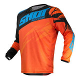 Shot ショット 2020 Outsider Gear Devo Ventury Motocross Jersey Colour Orange / Blue 【 モトクロス Motocross MX オフロード ツーリング オートバイ ジャージ Jersey 】