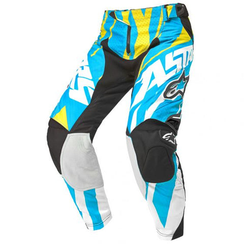 Alpinestars アルパインスターズ TechStar Factory Motocross Pant Colour Blue / Yellow / White 【 モトクロス Motocross MX オフロード ツーリング オートバイ パンツ pants 】