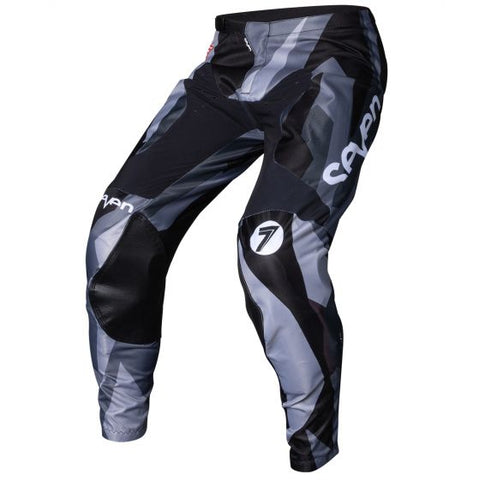 Seven セブン MX 20.1ミニアネックスボルトモトクロスパンツ Colour Black / Grey 【 モトクロス Motocross MX オフロード ツーリング オートバイ パンツ pants 】