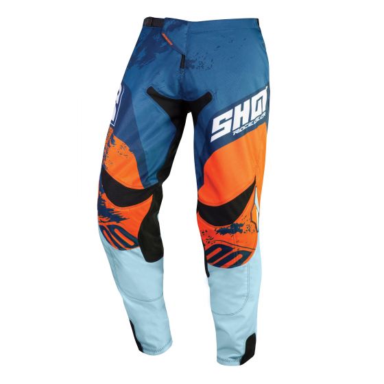 Shot ショット 2020 Advance アドバンス ギアコンタクトシャドウモトクロスパンツ Colour Blue / Orange 【  モトクロス Motocross MX オフロード ツーリング オートバイ パンツ pants 】