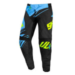 Shot ショット 2020子供の子供たちのDevo Ventury Motocross Pant Colour Cyan / Neon Yellow 【 モトクロス Motocross MX オフロード ツーリング オートバイ パンツ pants 】