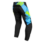 Shot ショット 2020子供の子供たちのDevo Ventury Motocross Pant Colour Cyan / Neon Yellow 【 モトクロス Motocross MX オフロード ツーリング オートバイ パンツ pants 】