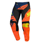 Shot ショット 2020子供の子供たちのDevo Ventury Motocross Pant Colour Dark Blue / Neon Orange / Neon Yellow 【 モトクロス Motocross MX オフロード ツーリング オートバイ パンツ pants 】