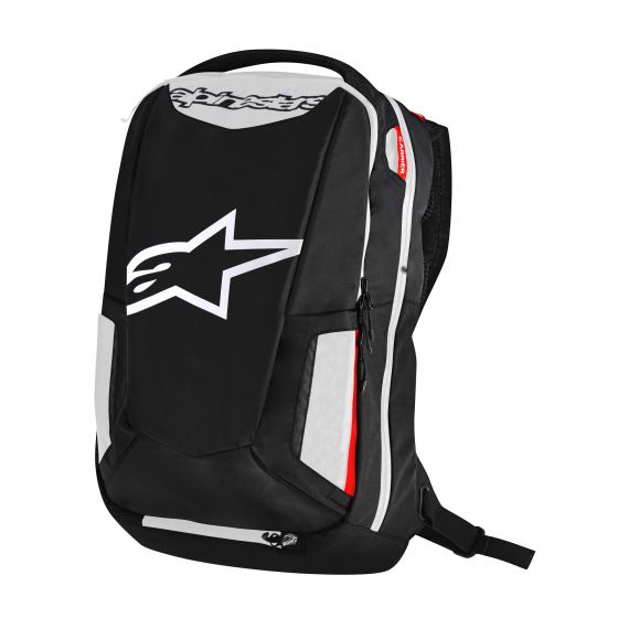 Alpinestars アルパインスターズ シティーハンターバックパック ブラック/レッド【バイクバック リュックサック メンズ 人気 鞄 –  Kujira Racing