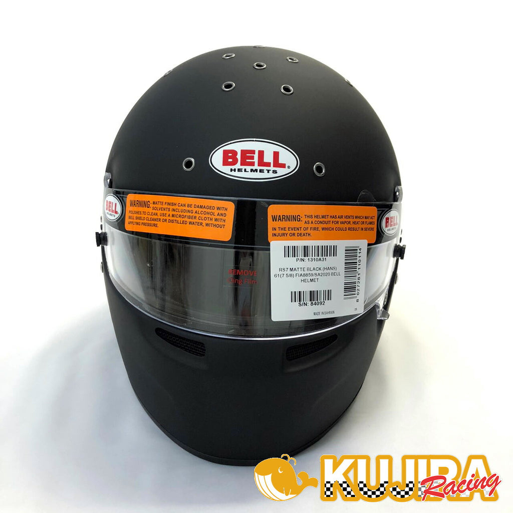 NEWモデル BELL ベル RS7プロヘルメット マットブラック 黒 FIA