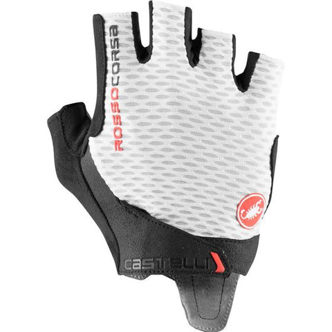 Castelli カステリ 赤いRunning Pro V手袋|Colour:White