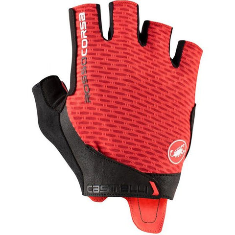 Castelli カステリ 赤いRunning Pro V手袋|Colour:Red