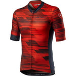 Castelli カステリ Rapido Jersey|Colour:Red / Savile Blue