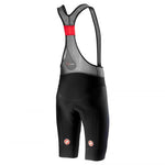 Castelli カステリ 無料のエアロレース4ビブショートパンツ|Colour:Black