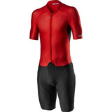 Castelli カステリ サンレモ4.1スピードスーツ|Colour:Black / Red