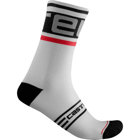 Castelli カステリ Prologo 15ソックス|Colour:Black / White