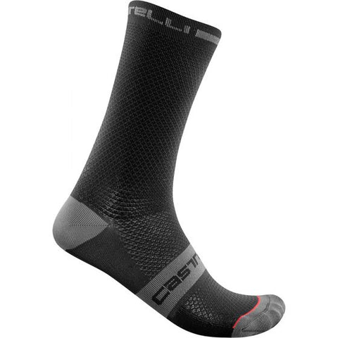 Castelli カステリ Superleggera T 18ソックス|Colour:Black