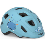 自転車用品くじらRacingMETフーレイキッズヘルメットPale_Blue_Hippo