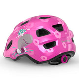 自転車用品くじらRacingMETフーレイキッズヘルメットPink_Whale
