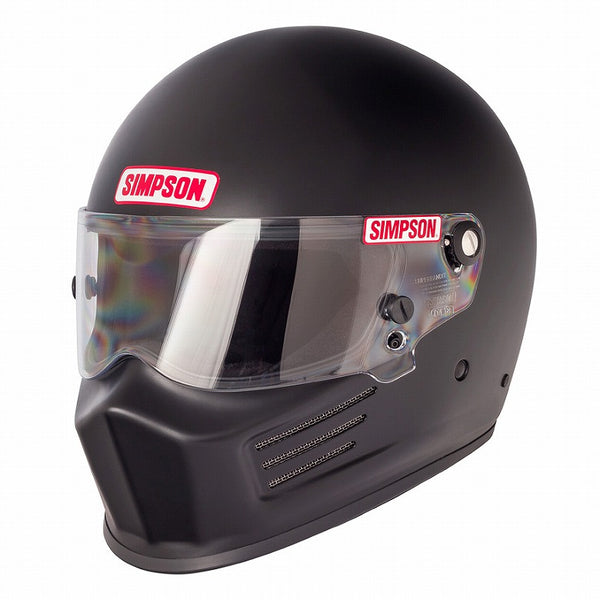 Simpson シンプソン バンディットヘルメット - マットブラック 