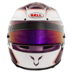 高品質のBellヘルメットバッグ付き NEWモデル Bell ベル KC7-CMRカートヘルメット ルイスハミルトン 2020 パープル/ホワイト 紫 hamilton かっこいい 走行会 ルイスハミルトン 2020