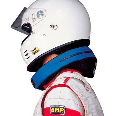 OMP オーエムピー カートカラー ブルートリム付きブラック