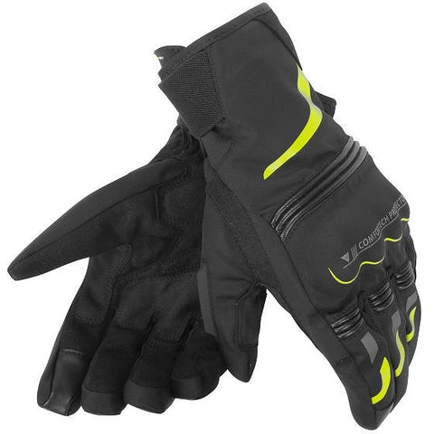 Dainese ダイネーゼ テンペスト ユニセックス D-ドライ ロング モーターサイクル グローブ カラー Black/Yellow Fluro 【 グローブ オートバイグローブ 保護 安心 安全 アウトドア メンズ レディース
