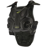 Alpinestars アルパインスターズ A-4ブラック/アンスラサイトの胸部プロテクター