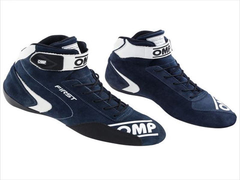 OMP オーエムピー 　ファーストレースブーツ　First　　Navy Blue