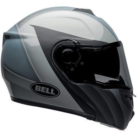 BELL ベル Street SRT Modular Graphic Motorcycle Helmet|Colour：Presence Matt-Gloss Black / GreySizeXS 53-54cm