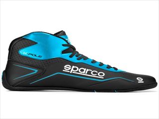 NEWモデル！！ Sparcoスパルコ K-Pole Kポールカートブーツ-子供のサイズ Black / Light Blue