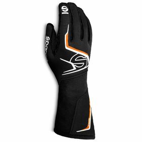 NEWモデル！！ Sparcoスパルコ レースグローブ Tide タイド 外縫い 4輪 Black / Orange 黒/オレンジ